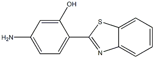 5-Amino-2-(benzothiazole-2-yl)phenol Structure