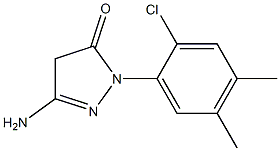 3-Amino-1-(2-chloro-4,5-dimethylphenyl)-5(4H)-pyrazolone