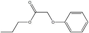 Phenoxyacetic acid propyl ester,,结构式