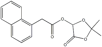 1-Naphthaleneacetic acid 2,2-dimethyl-4-oxo-1,3-dioxolan-5-yl ester