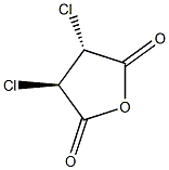 (2R,3R)-2,3-Dichlorosuccinic anhydride Structure