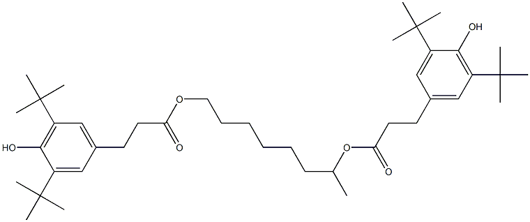  Bis[3-(3,5-di-tert-butyl-4-hydroxyphenyl)propionic acid]1,7-octanediyl ester