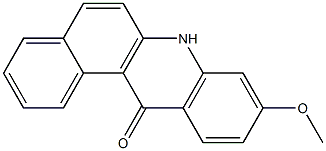 9-Methoxybenz[a]acridin-12(7H)-one|