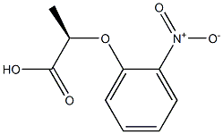 (R)-2-(2-Nitrophenoxy)propanoic acid Structure