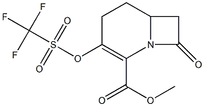 3-[(Trifluoromethyl)sulfonyloxy]-8-oxo-1-azabicyclo[4.2.0]oct-2-ene-2-carboxylic acid methyl ester