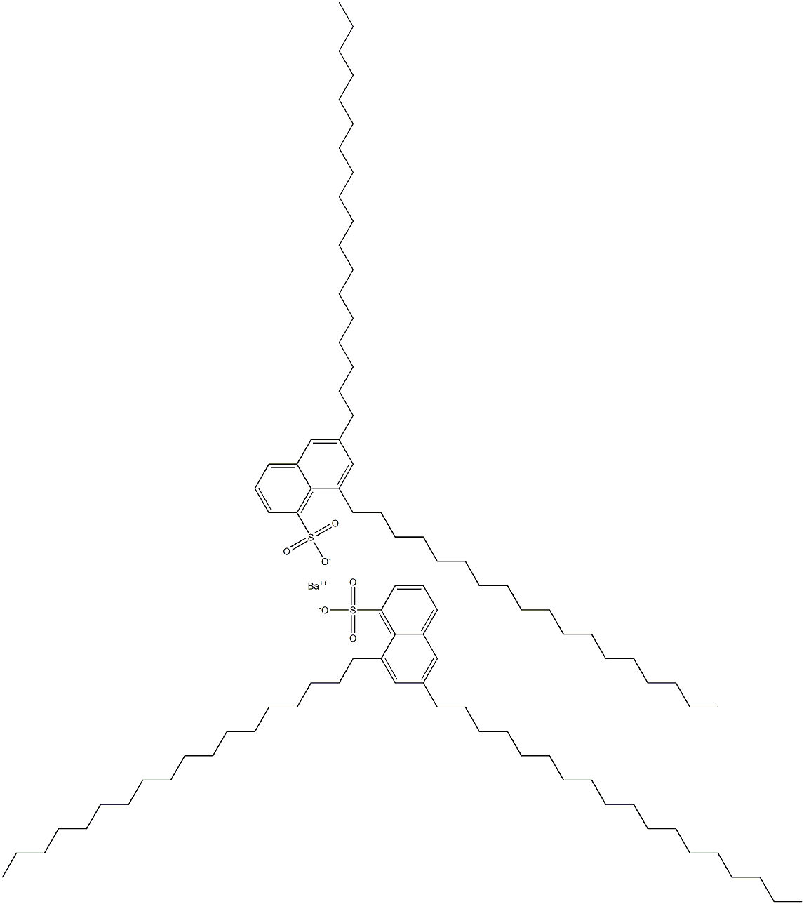 Bis(6,8-dioctadecyl-1-naphthalenesulfonic acid)barium salt