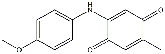 2-Methyl-5-[(4-methoxyphenyl)amino]-1,4-benzoquinone