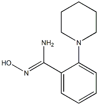 2-Piperidinobenzamide oxime Struktur