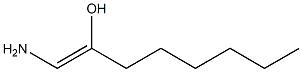 1-Amino-1-octen-2-ol Structure