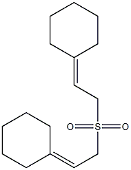  Cyclohexylidenemethyl(methyl) sulfone