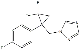  1-[[1-(4-Fluorophenyl)-2,2-difluorocyclopropyl]methyl]-1H-1,2,4-triazole