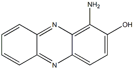 1-Amino-2-hydroxyphenazine Struktur