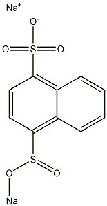 4-Sodiooxysulfinyl-1-naphthalenesulfonic acid sodium salt,,结构式