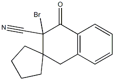 3-Bromo-3-cyanospiro[naphthalene-2(1H),1'-cyclopentan]-4(3H)-one