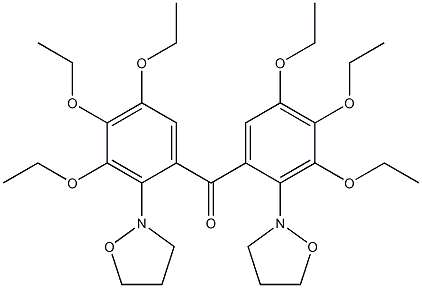 Isoxazolidin-2-yl(3,4,5-triethoxyphenyl) ketone,,结构式