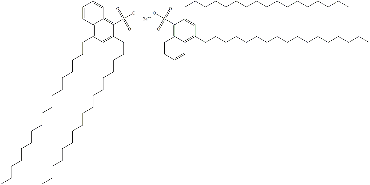 Bis(2,4-diheptadecyl-1-naphthalenesulfonic acid)barium salt