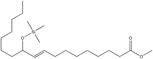 11-(Trimethylsiloxy)-9-octadecenoic acid methyl ester