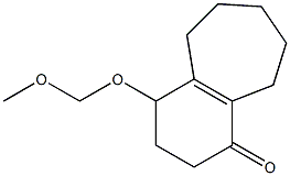 11-(Methoxymethoxy)bicyclo[5.4.0]undec-1(7)-en-8-one,,结构式