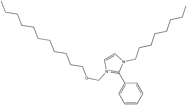 1-Octyl-2-phenyl-3-[(undecyloxy)methyl]-1H-imidazol-3-ium