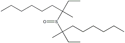 Ethyl(1-methylheptyl) sulfoxide 结构式