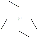 Tetraethylphosphonium,,结构式
