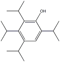 2,4,5,6-Tetraisopropylphenol Structure