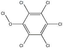 1-(Chlorooxy)-2,3,4,5,6-pentachlorobenzene Structure