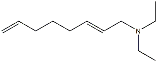 2,7-Octadienyldiethylamine Struktur