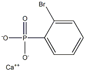 2-Bromophenylphosphonic acid calcium salt Struktur