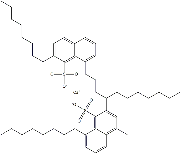 Bis(2,8-dioctyl-1-naphthalenesulfonic acid)calcium salt