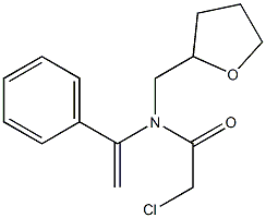 N-[1-(Phenyl)vinyl]-N-[(tetrahydrofuran)-2-ylmethyl]-2-chloroacetamide