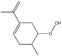 p-Mentha-3,8-dien-6-yl hydroperoxide Structure