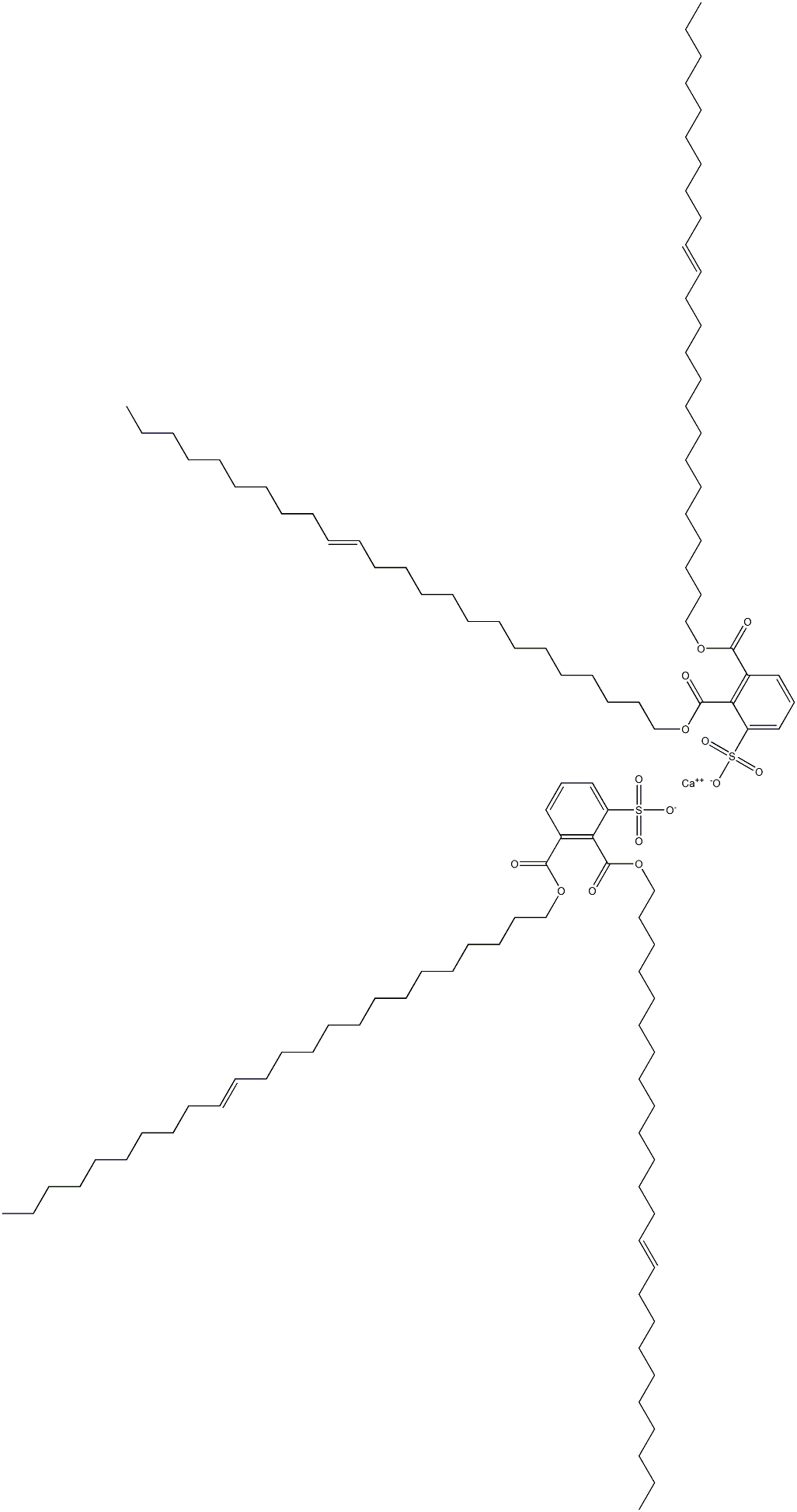  Bis[2,3-di(14-tetracosenyloxycarbonyl)benzenesulfonic acid]calcium salt