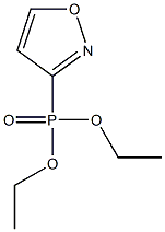 (Isoxazol-3-yl)phosphonic acid diethyl ester,,结构式