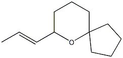  7-(1-Propenyl)-6-oxaspiro[4.5]decane