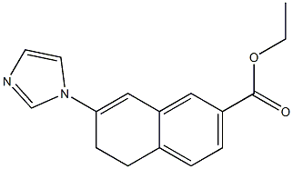 5,6-Dihydro-7-(1H-imidazol-1-yl)naphthalene-2-carboxylic acid ethyl ester