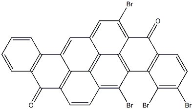 3,4,5,15-Tetrabromo-8,16-pyranthrenedione