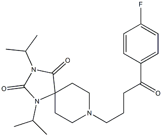 8-[3-(4-Fluorobenzoyl)propyl]-1,3-diisopropyl-1,3,8-triazaspiro[4.5]decane-2,4-dione