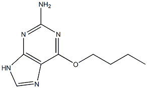 6-Butoxy-9H-purine-2-amine Structure