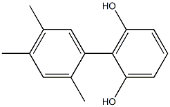 2-(2,4,5-Trimethylphenyl)benzene-1,3-diol