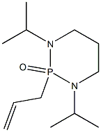 2-Allyl-2-oxo-1,3-diisopropyl-1,3-diaza-2-phosphacyclohexane,,结构式