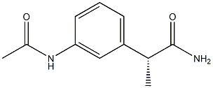 [R,(-)]-2-[m-(Acetylamino)phenyl]propionamide