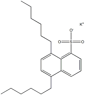 5,8-Dihexyl-1-naphthalenesulfonic acid potassium salt|