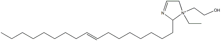 1-Ethyl-2-(8-heptadecenyl)-1-(2-hydroxyethyl)-3-imidazoline-1-ium