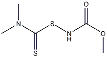 N-[(Dimethylthiocarbamoyl)thio]carbamic acid methyl ester 结构式