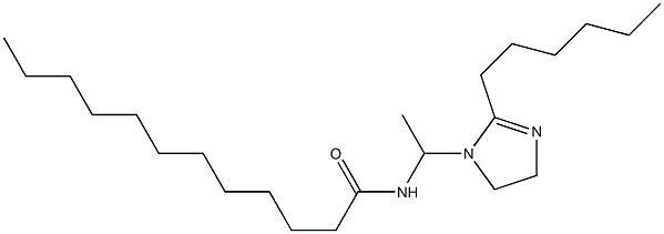 1-(1-Lauroylaminoethyl)-2-hexyl-2-imidazoline Structure