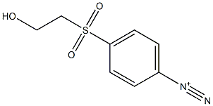  4-[(2-Hydroxyethyl)sulfonyl]benzenediazonium