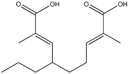 Dimethacrylic acid 1-propyl-1,3-propanediyl ester Struktur