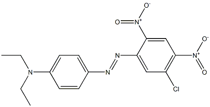 2,4-Dinitro-5-chloro-4'-(diethylamino)azobenzene