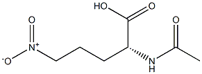 [R,(-)]-2-(Acetylamino)-5-nitrovaleric acid|